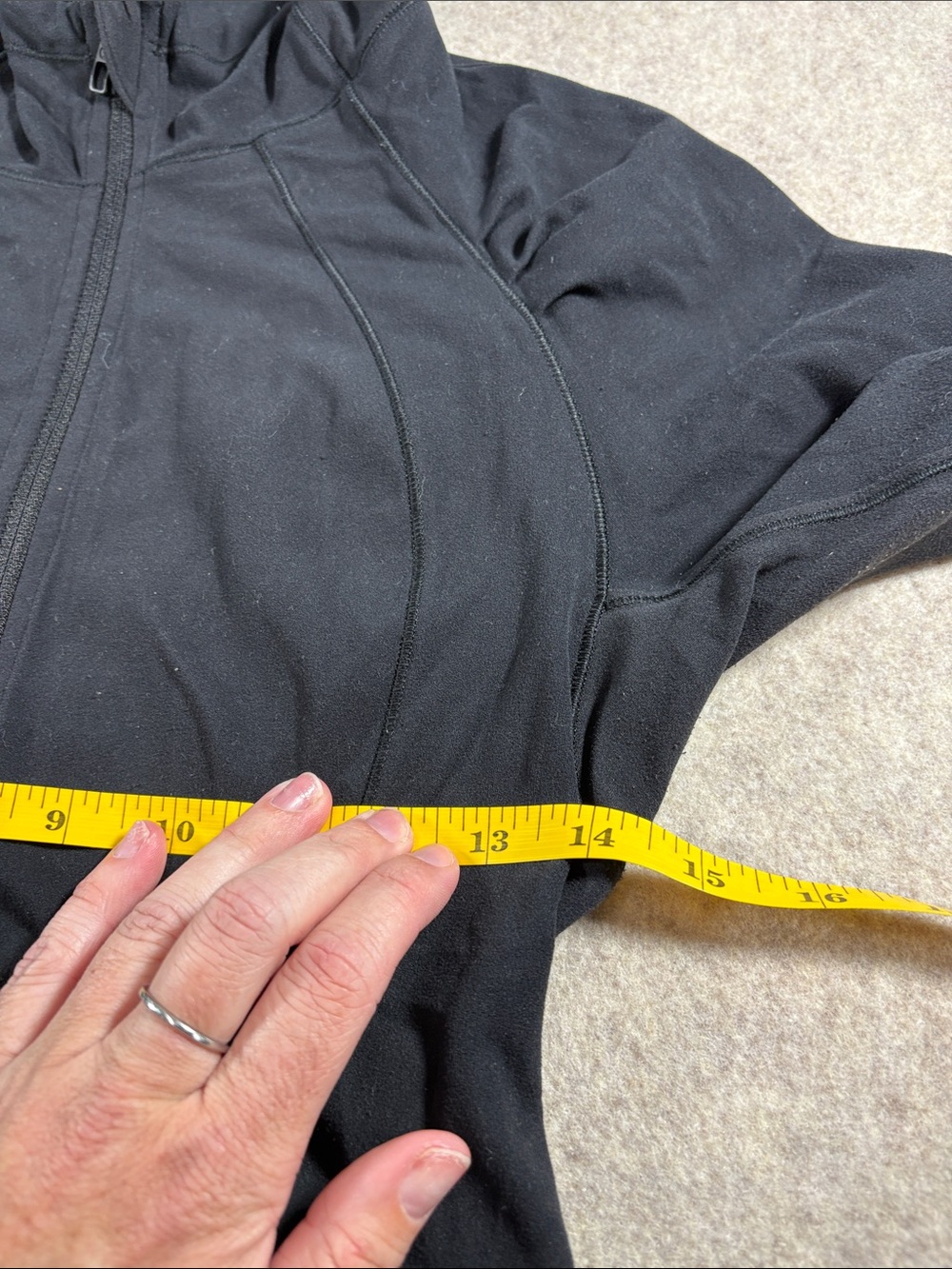 Lululemon Women’s Always Agile Jacket Black Size 4 EUC Full Zip - Picture 4 of 6